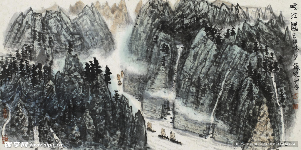 峡江图