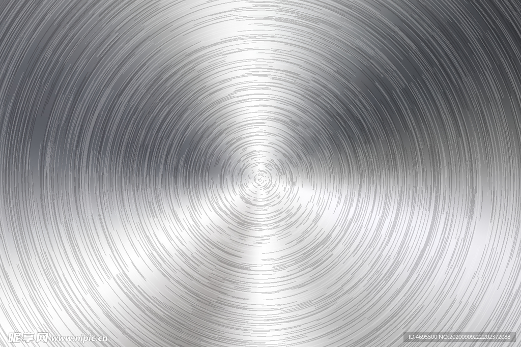 不锈钢光圈效果矢量图