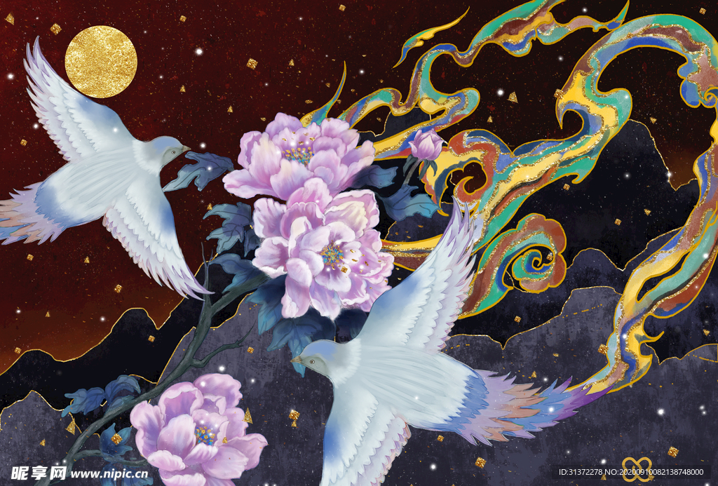 国潮海报设计图片