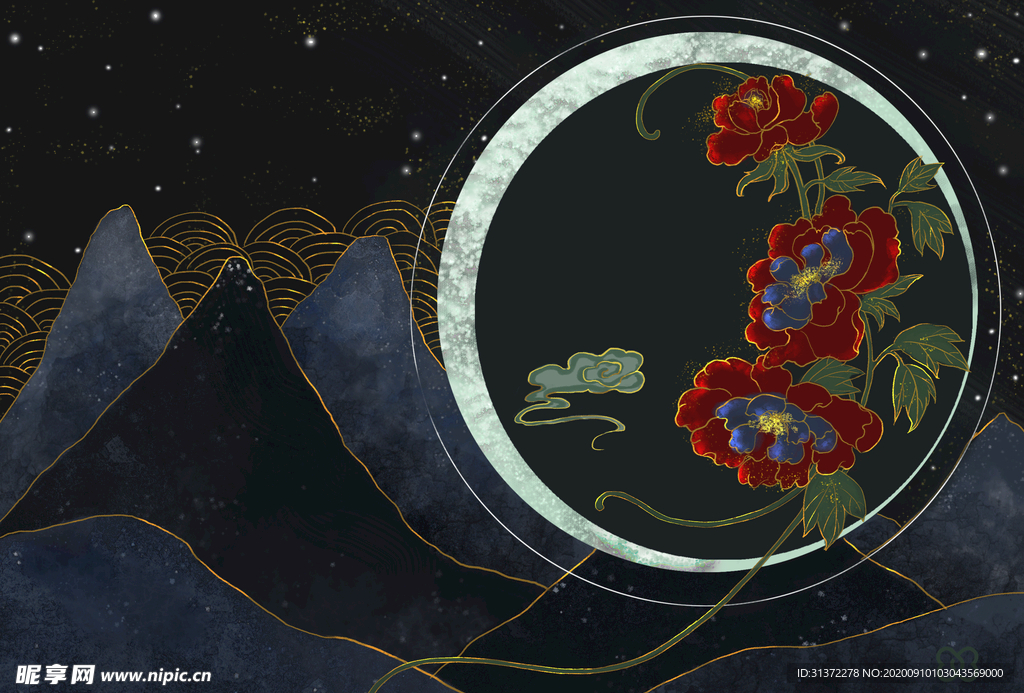 国潮海报设计图片