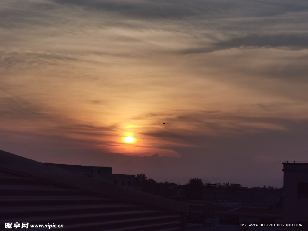夕阳