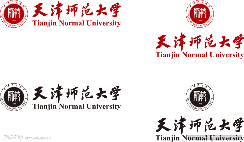 大学标志标识图标装饰素材