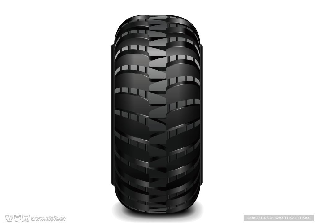 轮胎维修汽车配件装饰素材