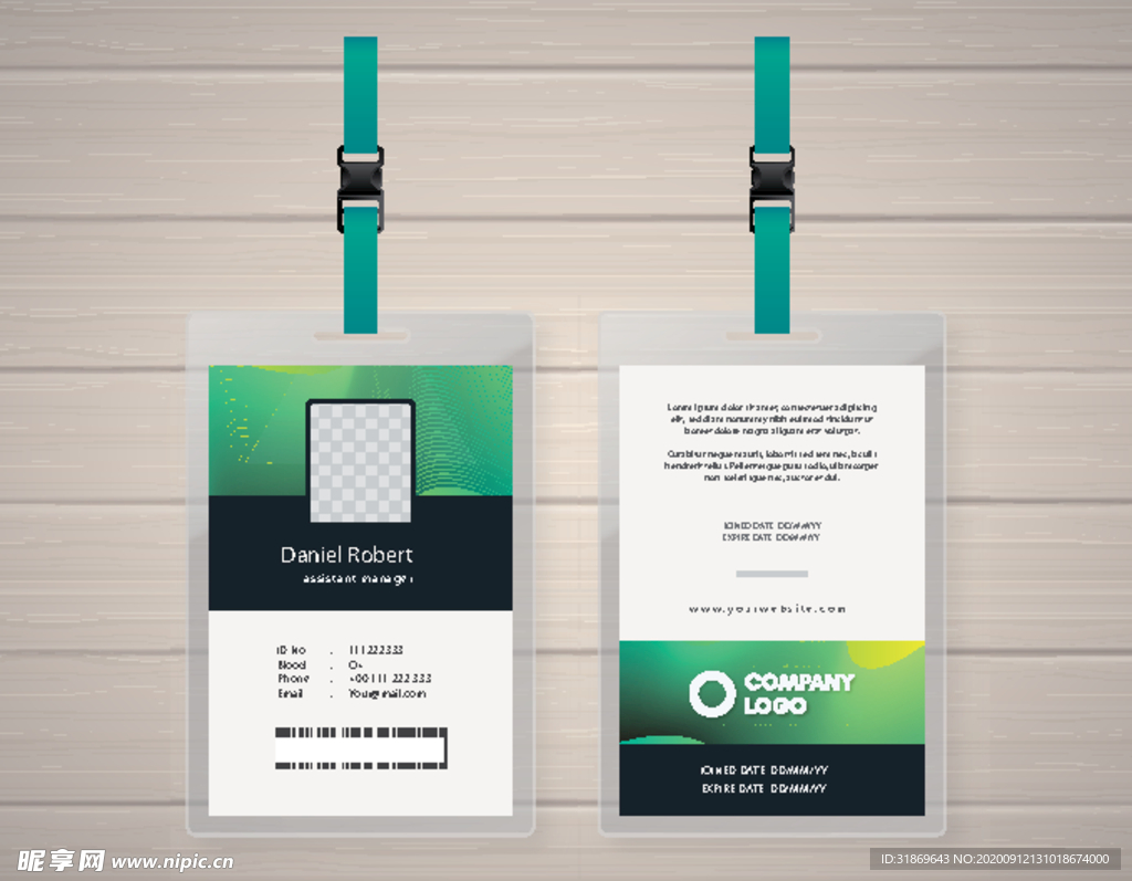 工作证 工牌 吊牌图片