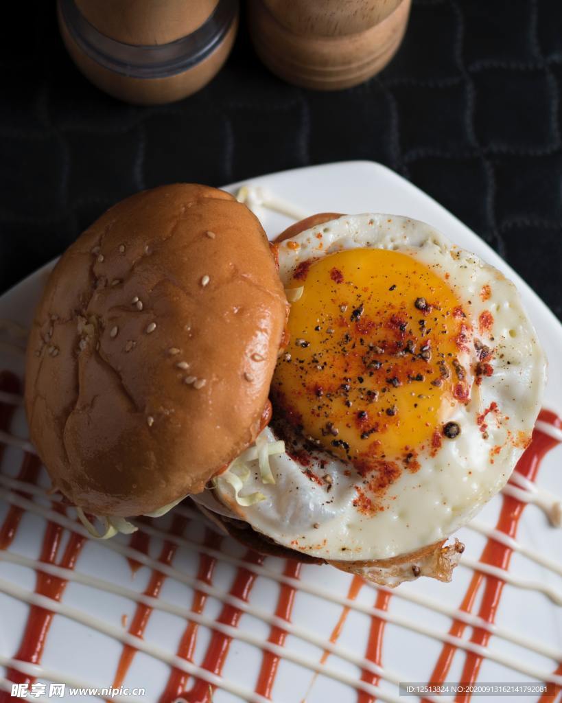 鸡蛋汉堡