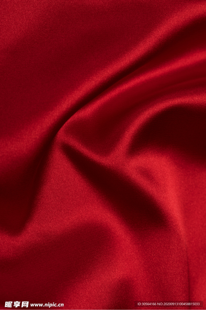 丝绸绸缎红色纹理背景素材