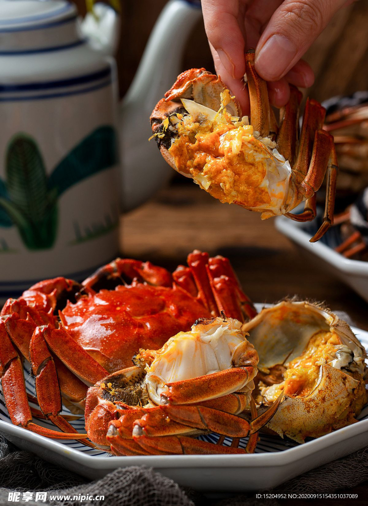 大闸蟹  蟹黄
