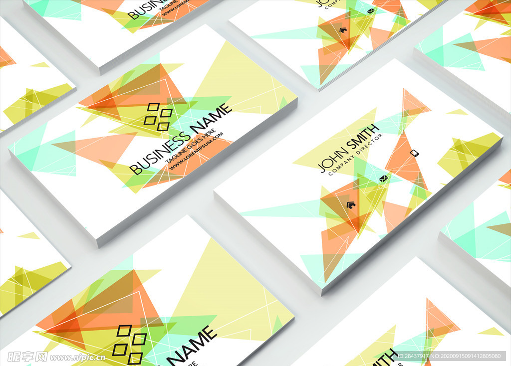 矢量名片模板