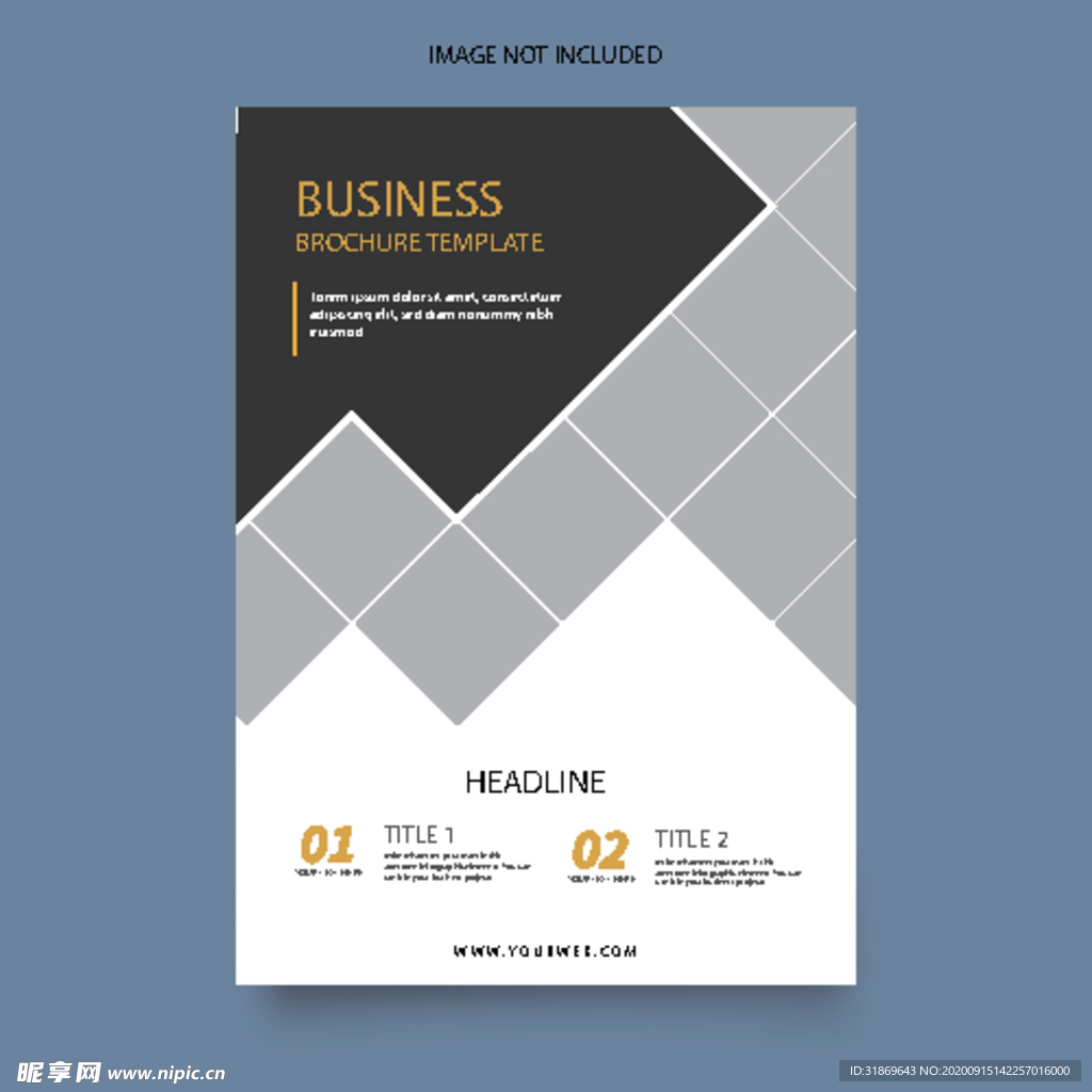 宣传单页 商业海报 画册封面