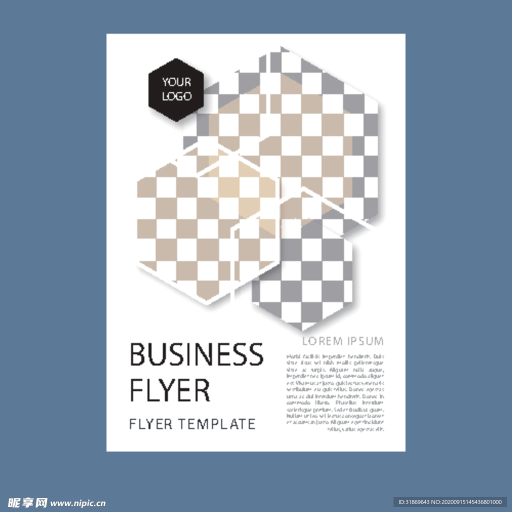 宣传单页 商业海报 画册封面