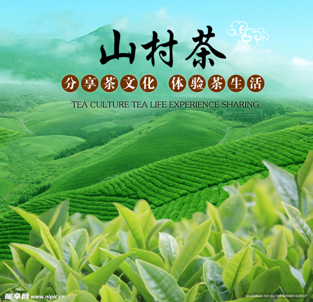 茶叶茶饮活动促销优惠淘宝主图