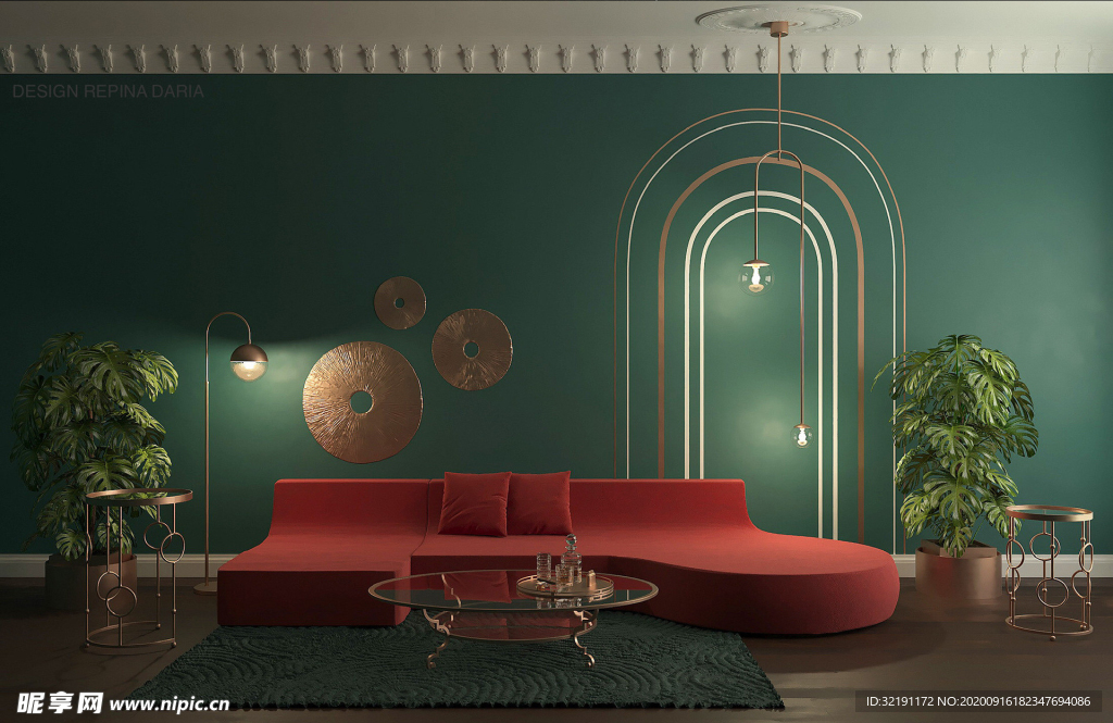 北欧客厅室内设计