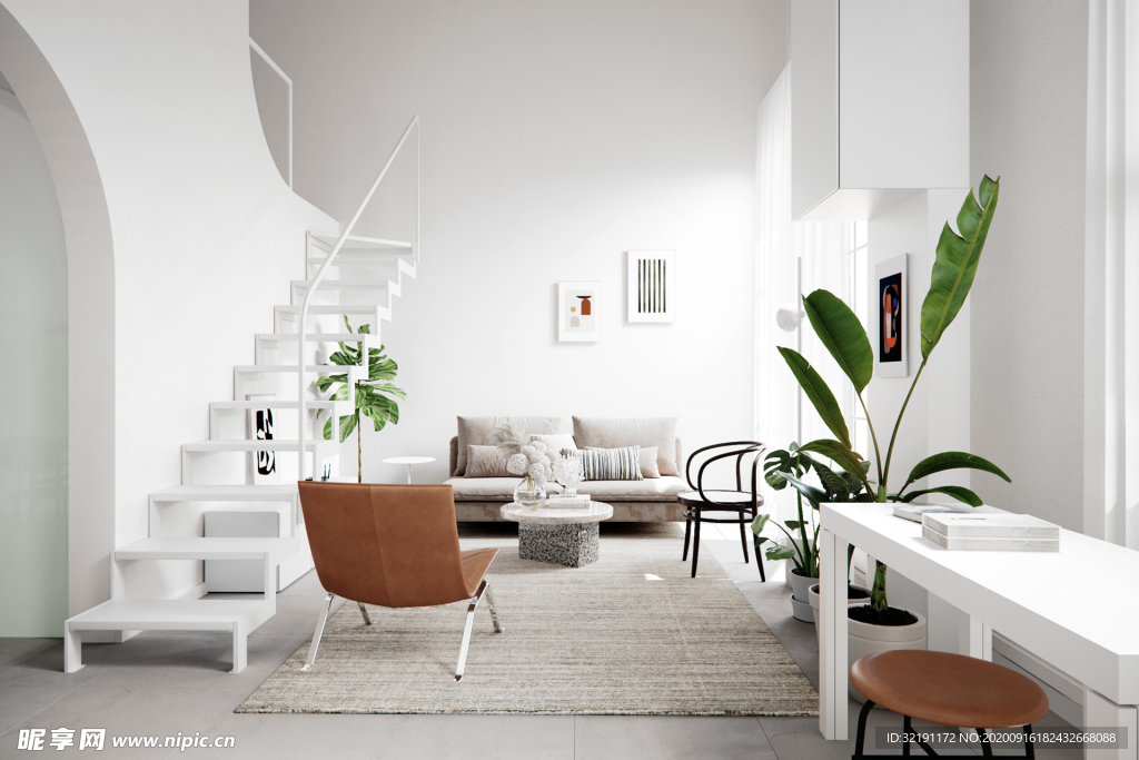 北欧客厅室内设计