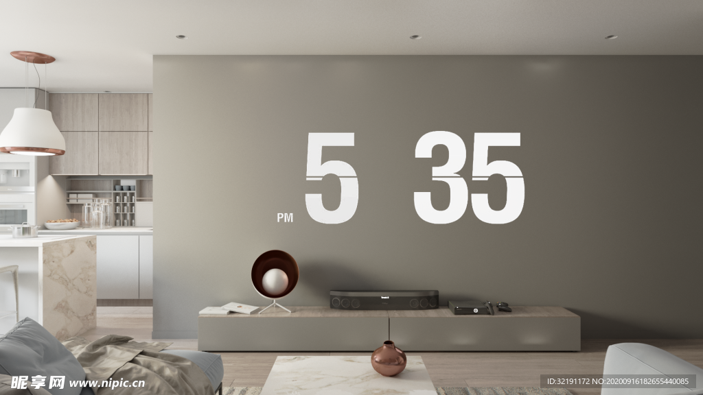 北欧客厅室内设计