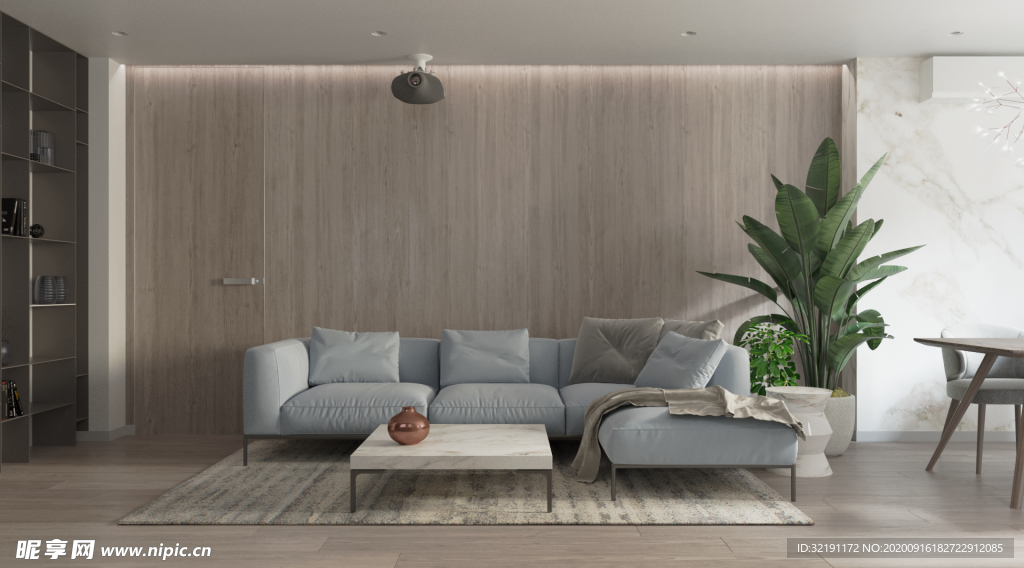 北欧客厅室内设计