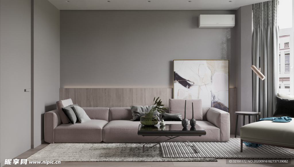 北欧客厅室内设计