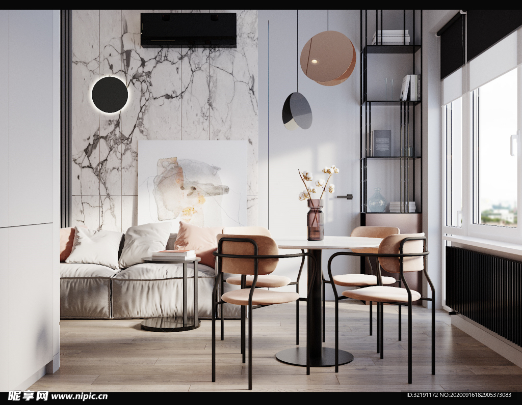 北欧客厅室内设计