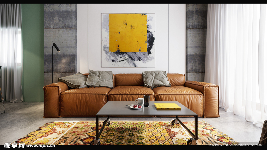 北欧客厅室内设计