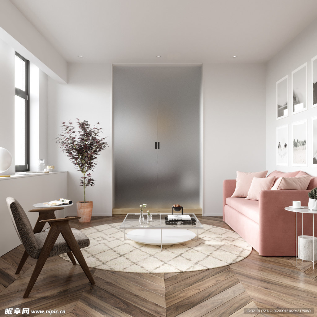 北欧客厅室内设计