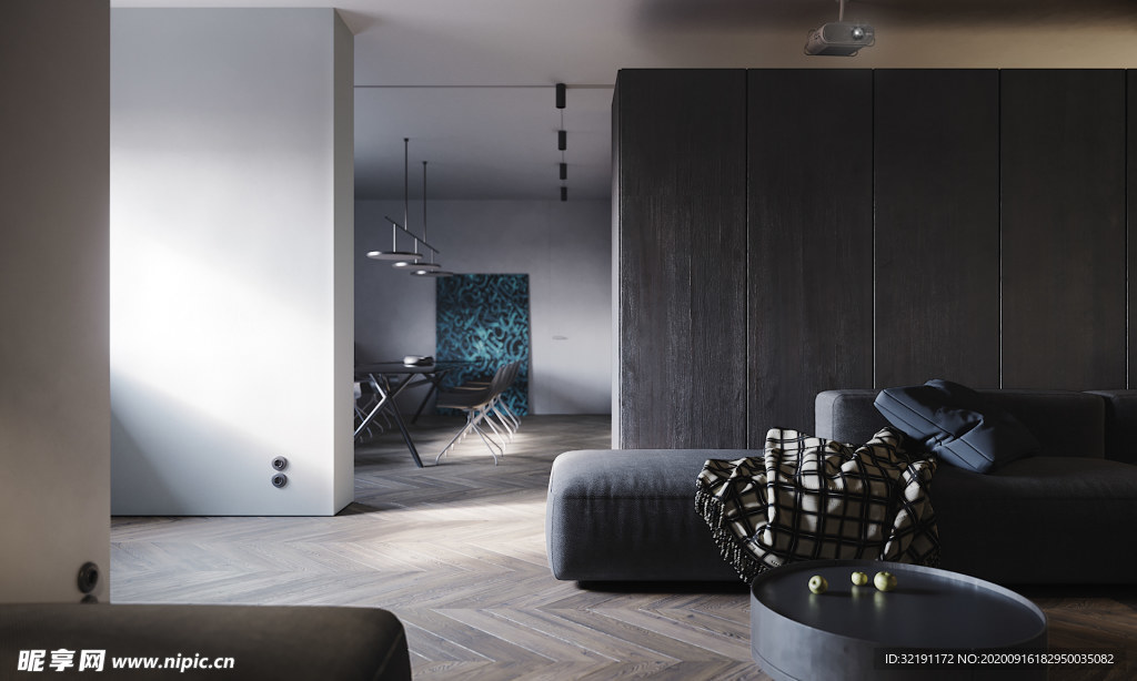 北欧客厅室内设计