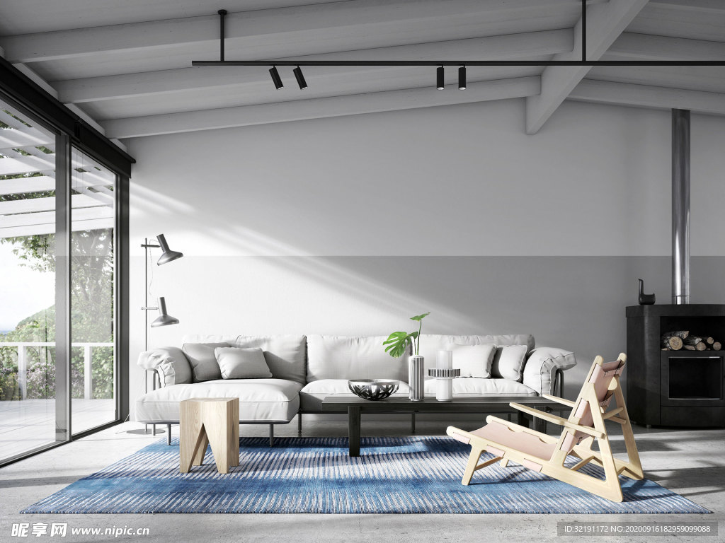 北欧客厅室内设计