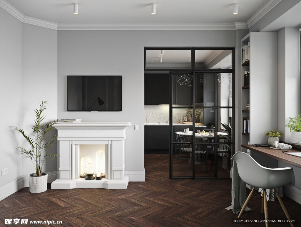 北欧客厅室内设计