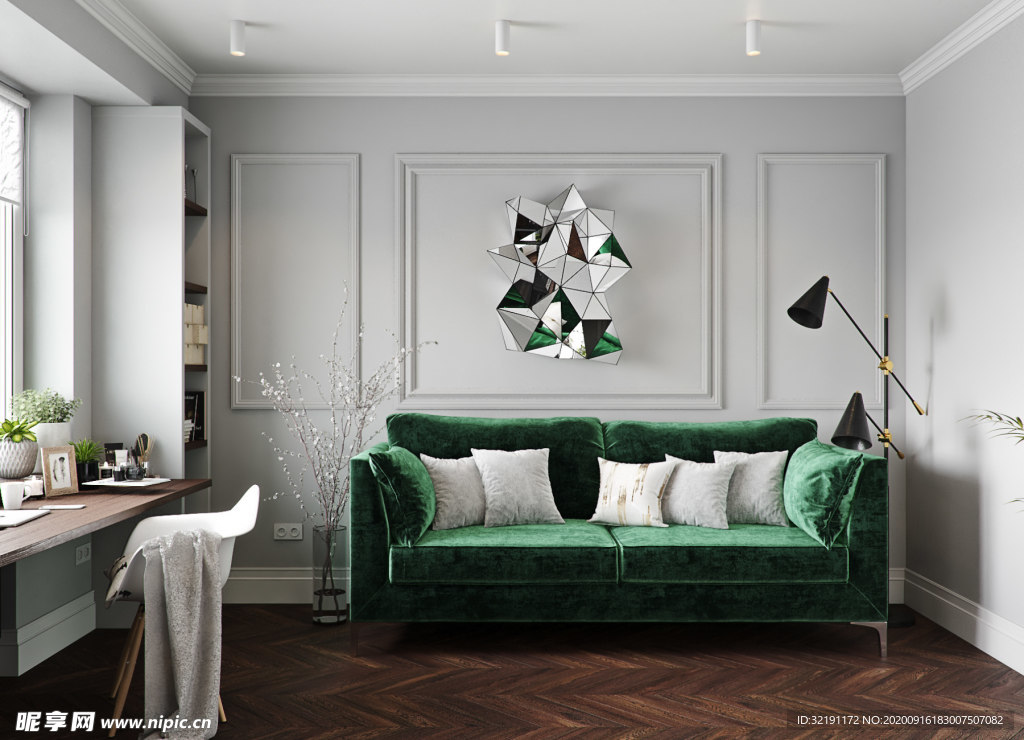 北欧客厅室内设计