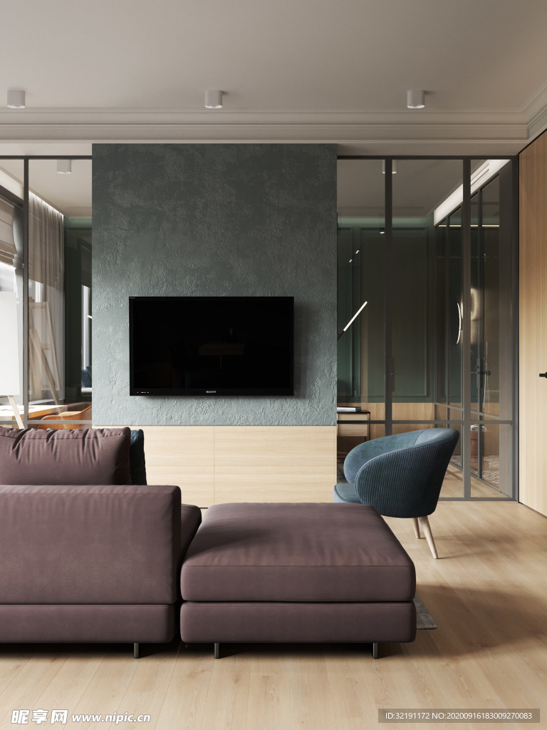 北欧客厅室内设计