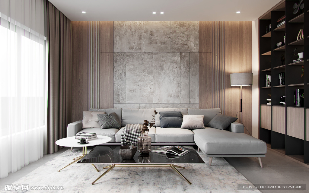 北欧客厅室内设计