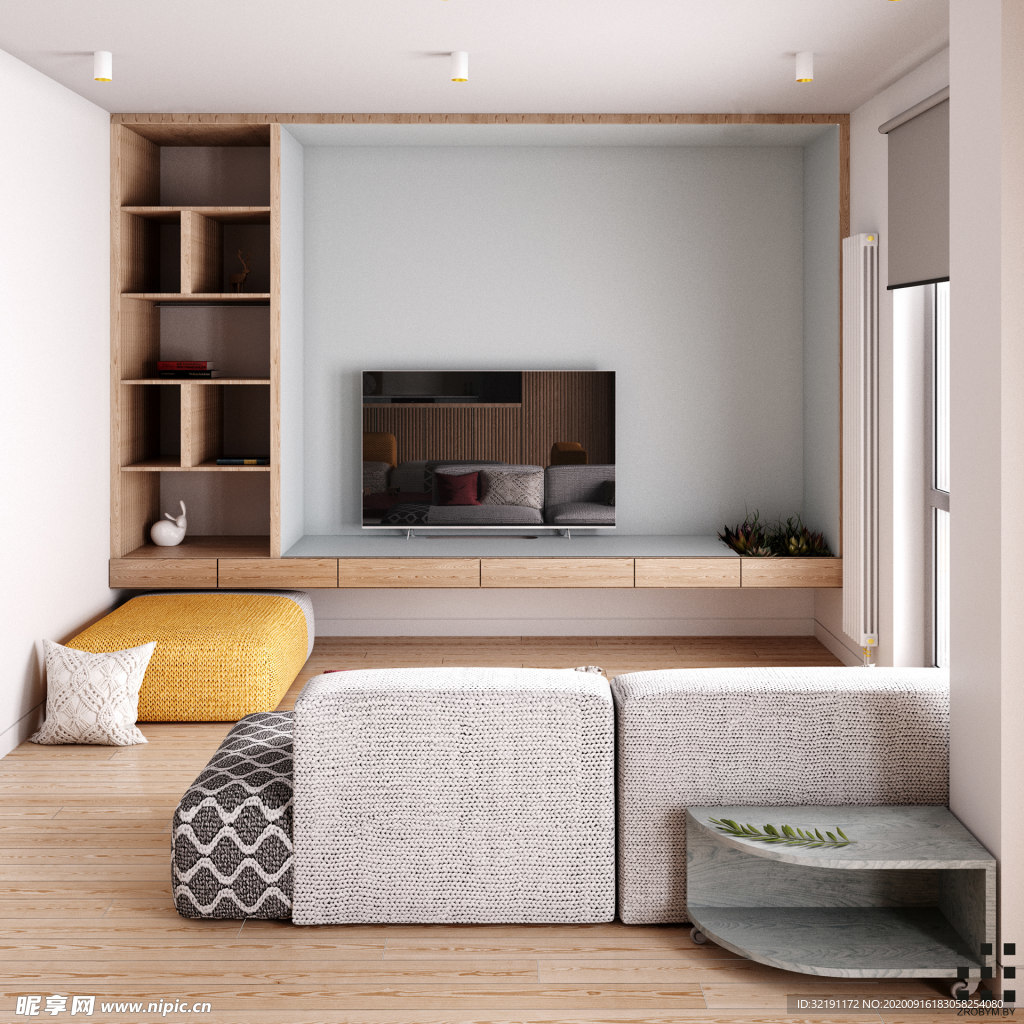 北欧客厅室内设计