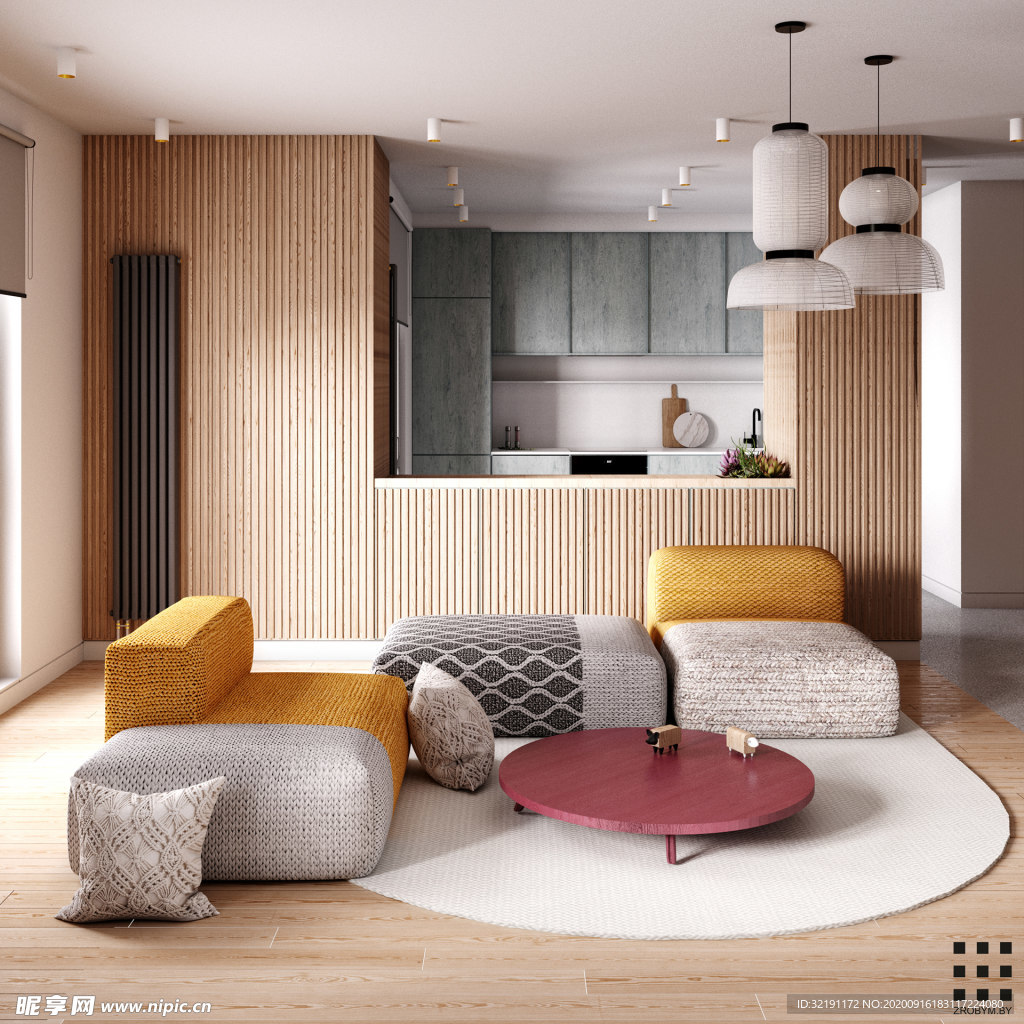 北欧客厅室内设计