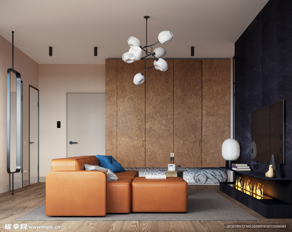 北欧客厅室内设计