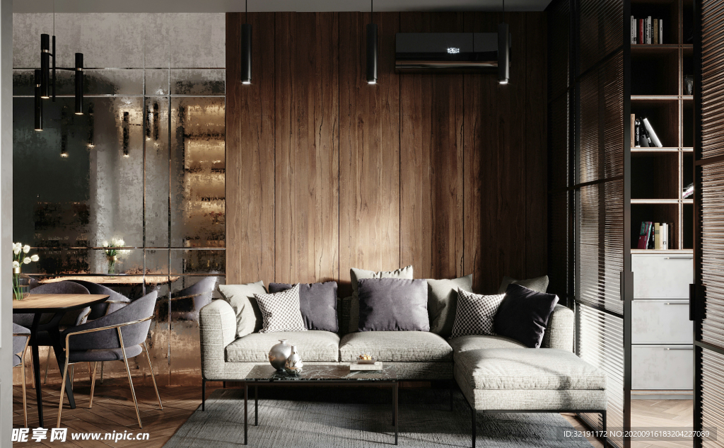 北欧客厅室内设计