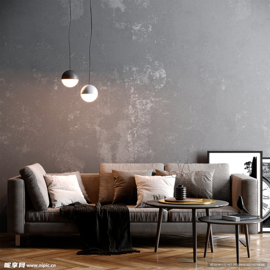 北欧客厅室内设计