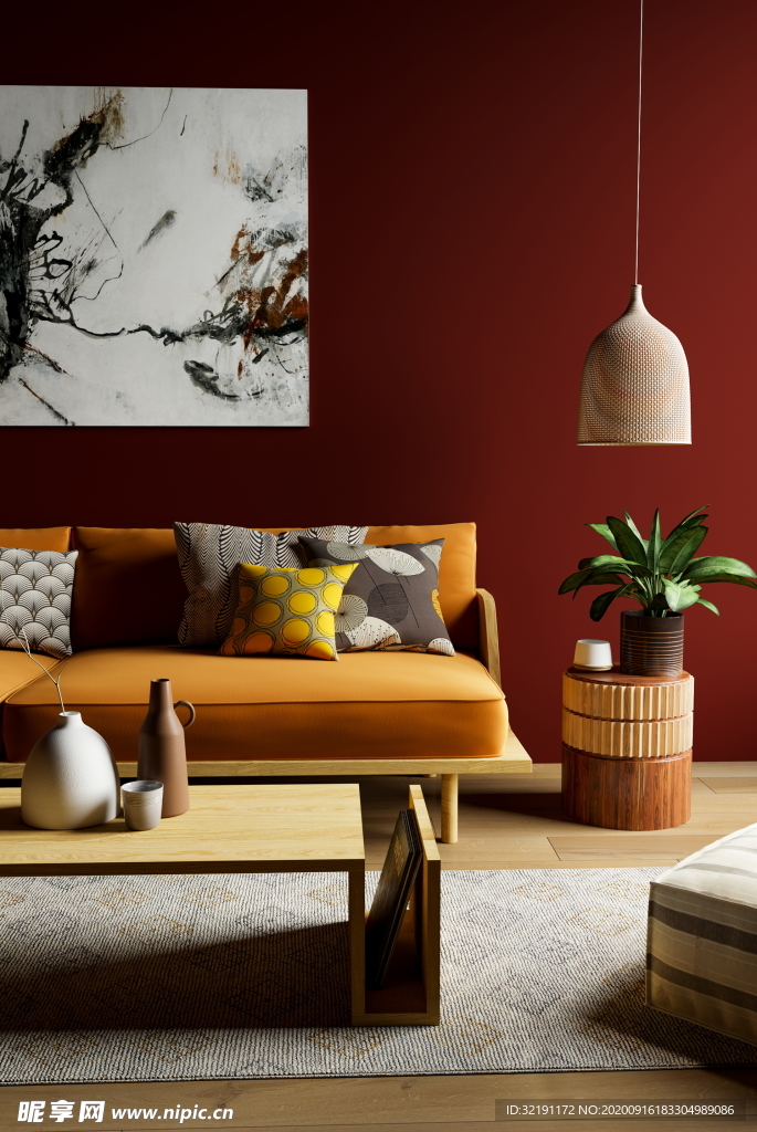 北欧客厅室内设计