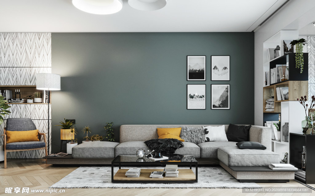 北欧客厅室内设计