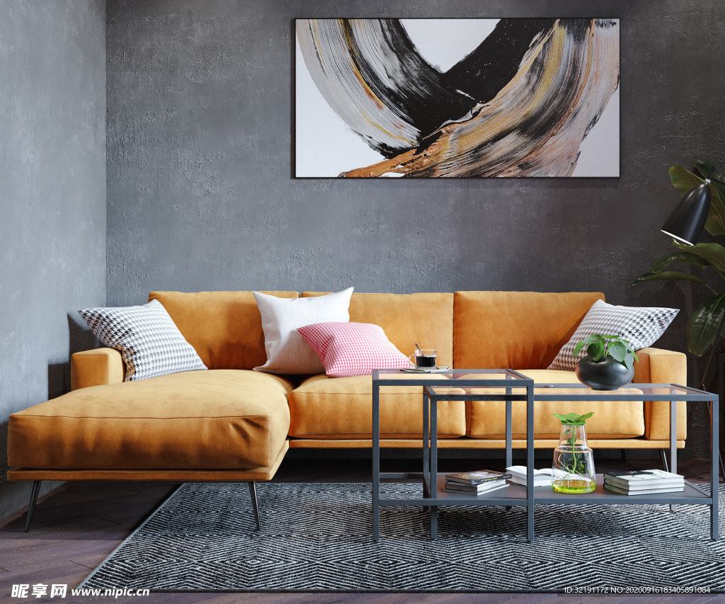 北欧客厅室内设计