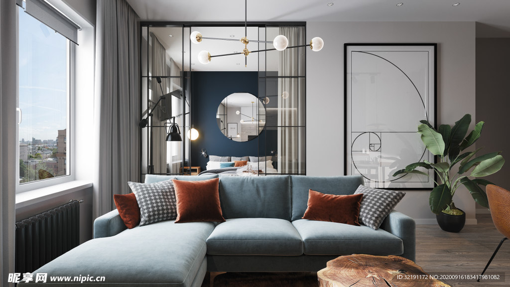 北欧客厅室内设计