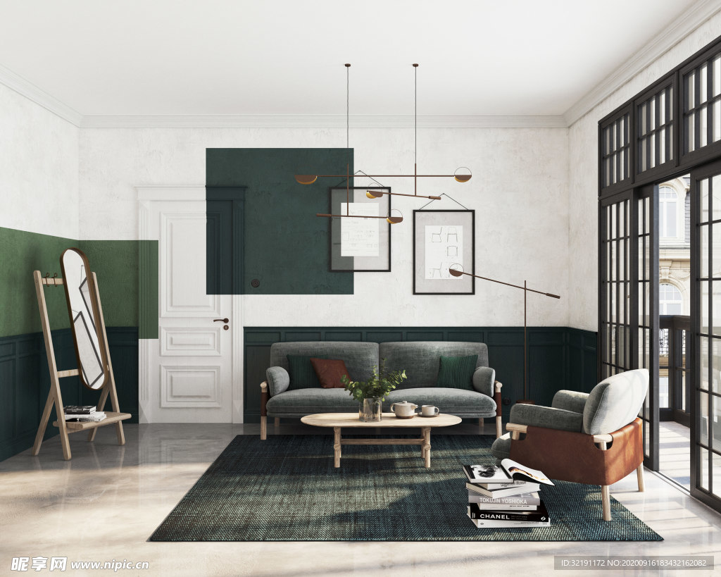 北欧客厅室内设计