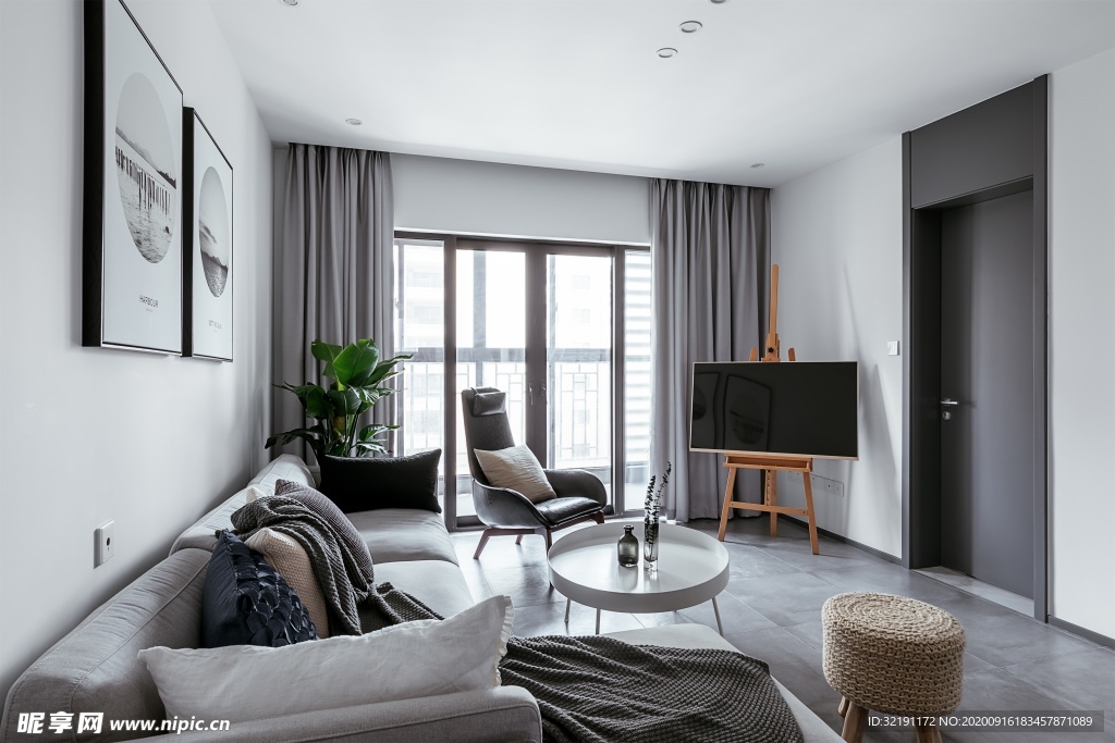 北欧客厅室内设计