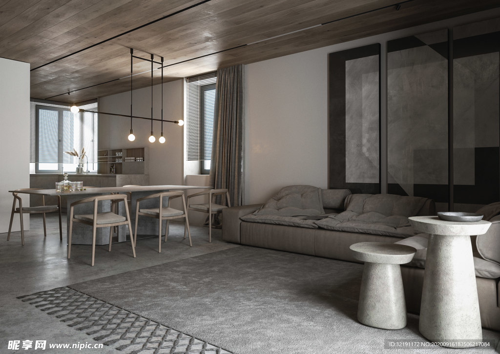 北欧客厅室内设计