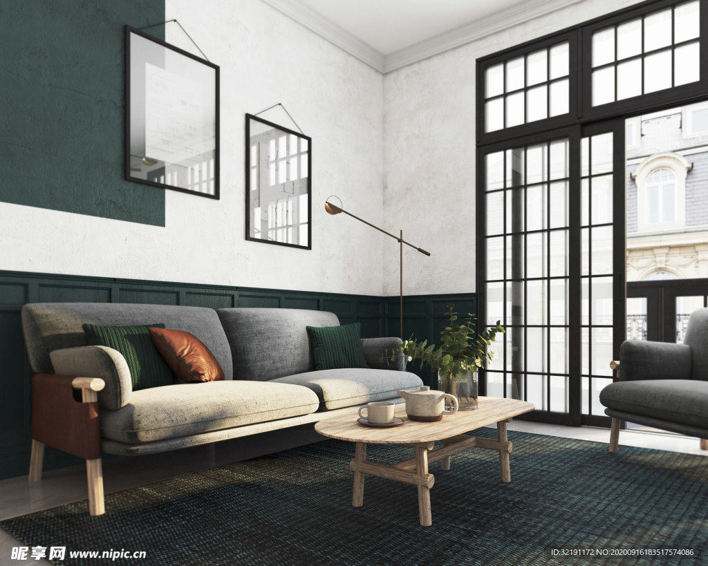 北欧客厅室内设计