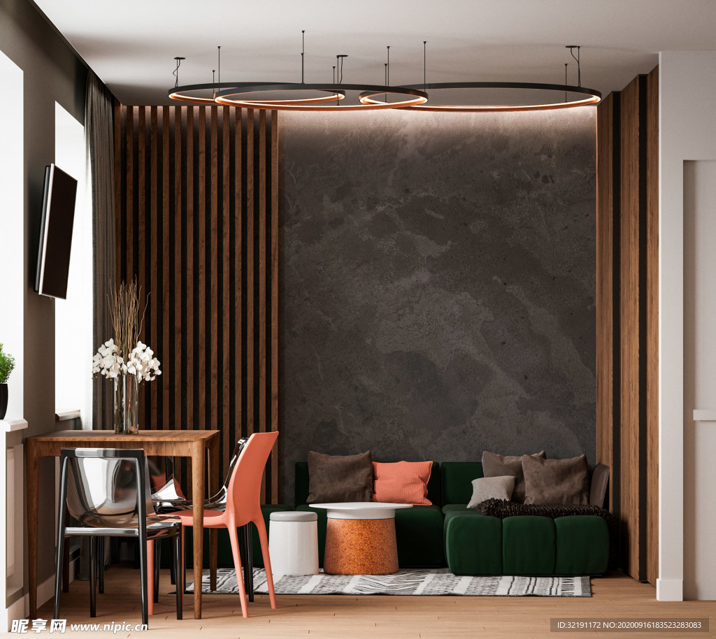 北欧客厅室内设计