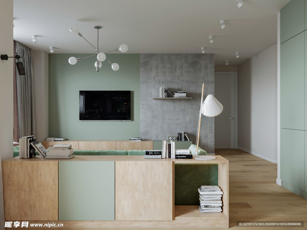 北欧客厅室内设计