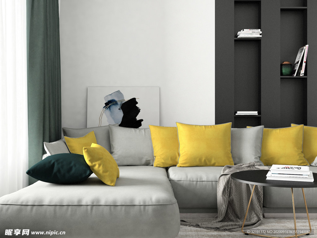 北欧客厅室内设计