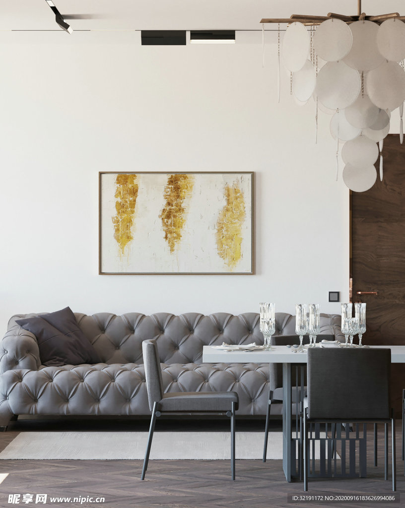 北欧客厅室内设计