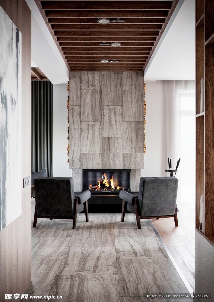 北欧客厅室内设计