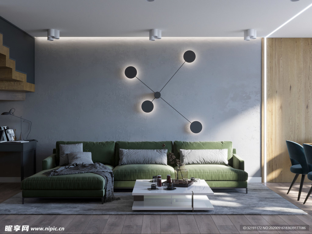 北欧客厅室内设计