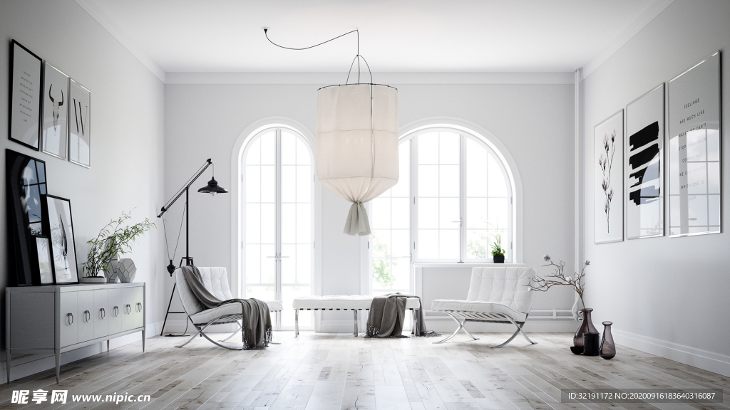 北欧客厅室内设计