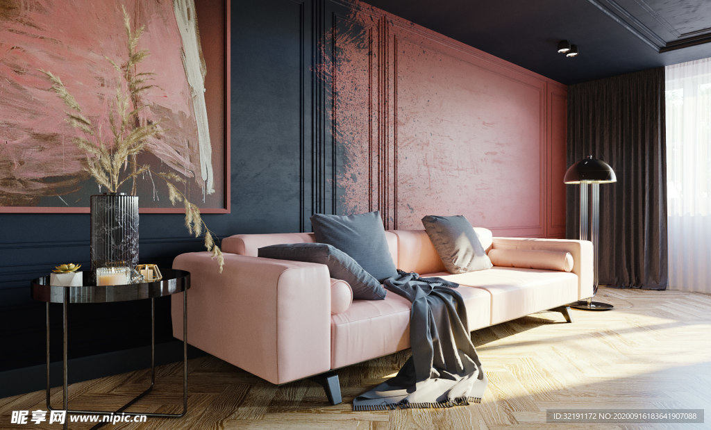 北欧客厅室内设计